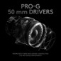 Logitech G Pro X Kablet Høretelefoner Sort